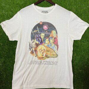 Star Wars Vintage Style Brand Promo T-shirt size Large